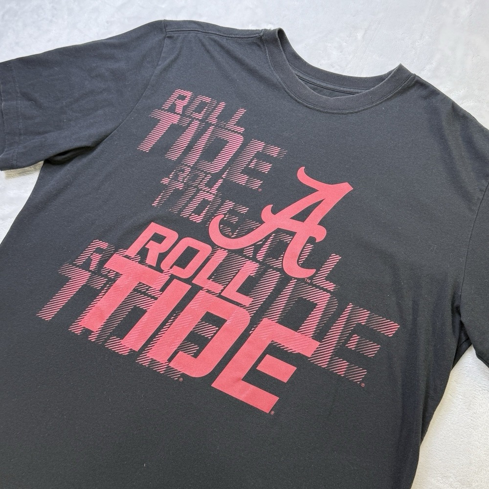 Nike Dri-FIT Black Alabama Crimson Tide Roll Tide Shirt‎ Men's XL NCAA
